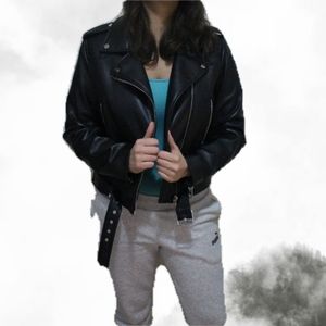 Zara Faux Leather Jacket